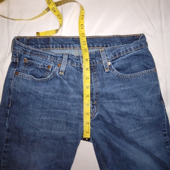 Levi's 511 Straight Leg Midwash Men's Jeans Size 31/32 - Picture 10 of 13